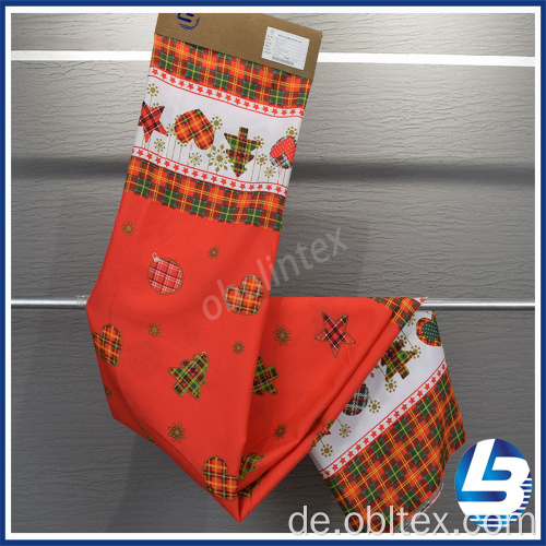 OBL20-H-002 100% Polyester-Tischdecke für Weihnachten